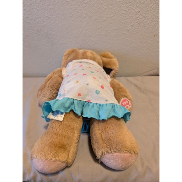 Build-A-Bear Tan Bunny Plush Stuffed Animal 16” – Llama Dress Outfit – Soft - Picture 9 of 13
